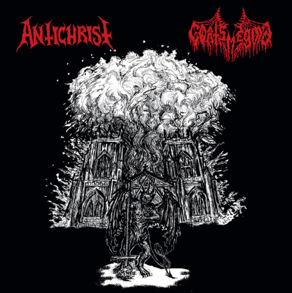 ANTICHRIST GOATSMEGMA split LP